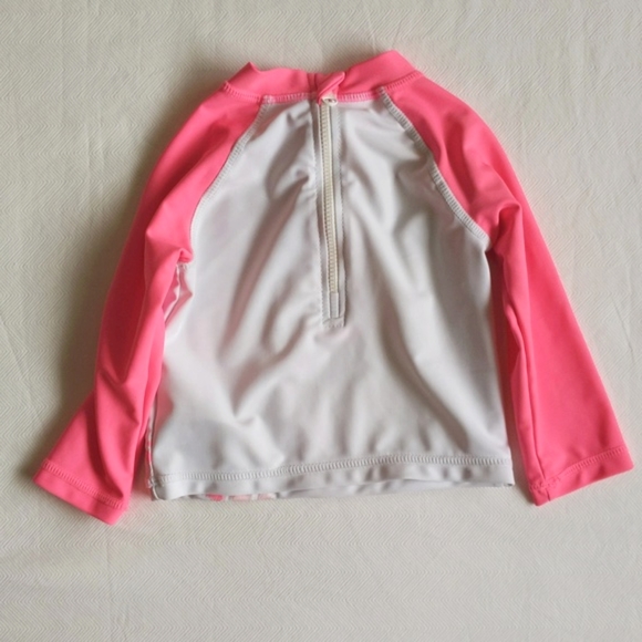 joe fresh long sleeve rashguard 6-12 months baby girl - Picture 5 of 6
